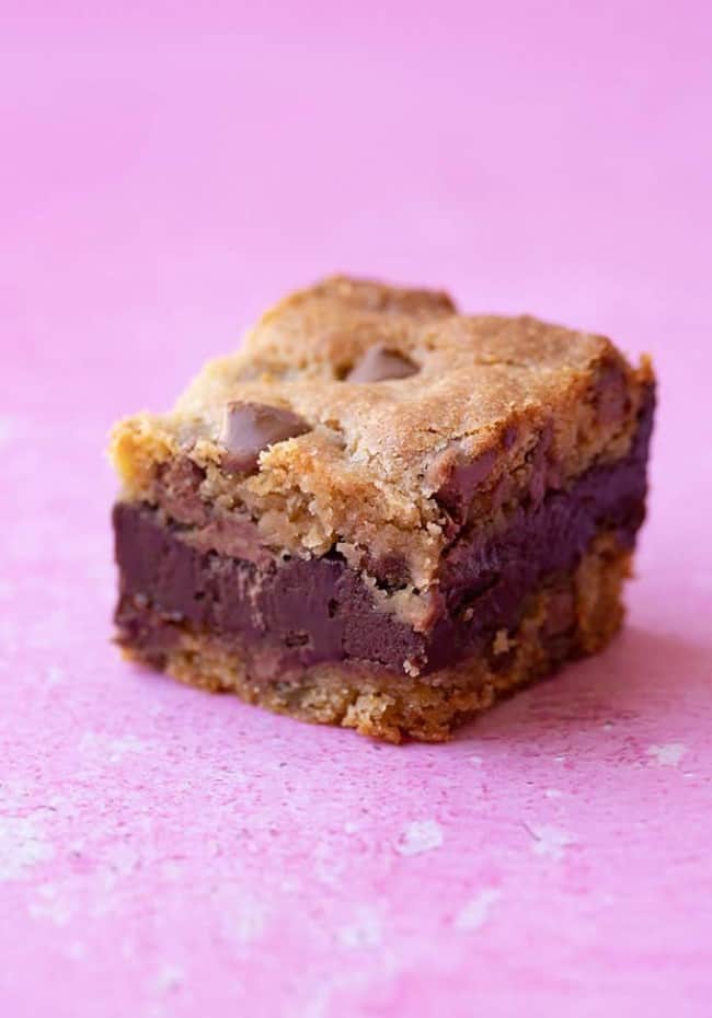 Amazing Fudge Stuffed Cookie Bars Sweetest Menu