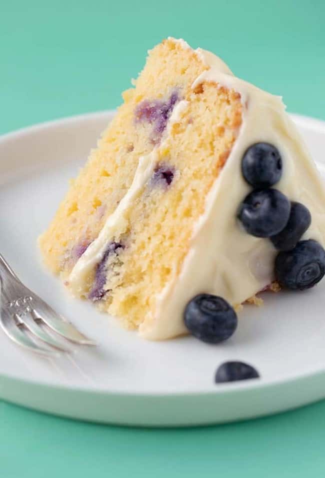 AMAZING Lemon Blueberry Cake Sweetest Menu