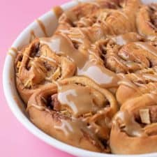 Caramel Apple Cinnamon Rolls-image