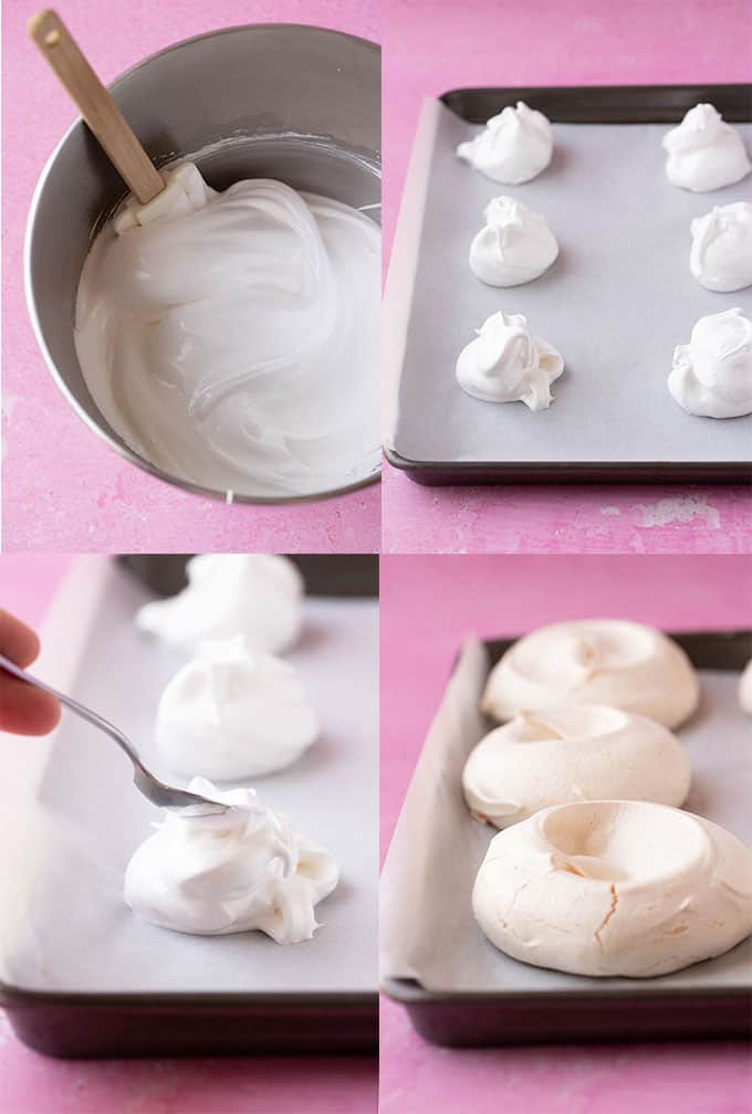 A step-by-step guide on how to make Mini Pavlovas from scratch
