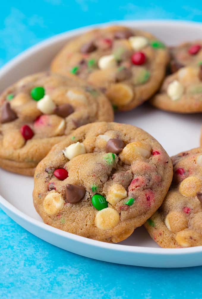 A plate of Christmas Cookies
