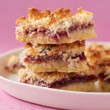 Coconut Jam Slice-image