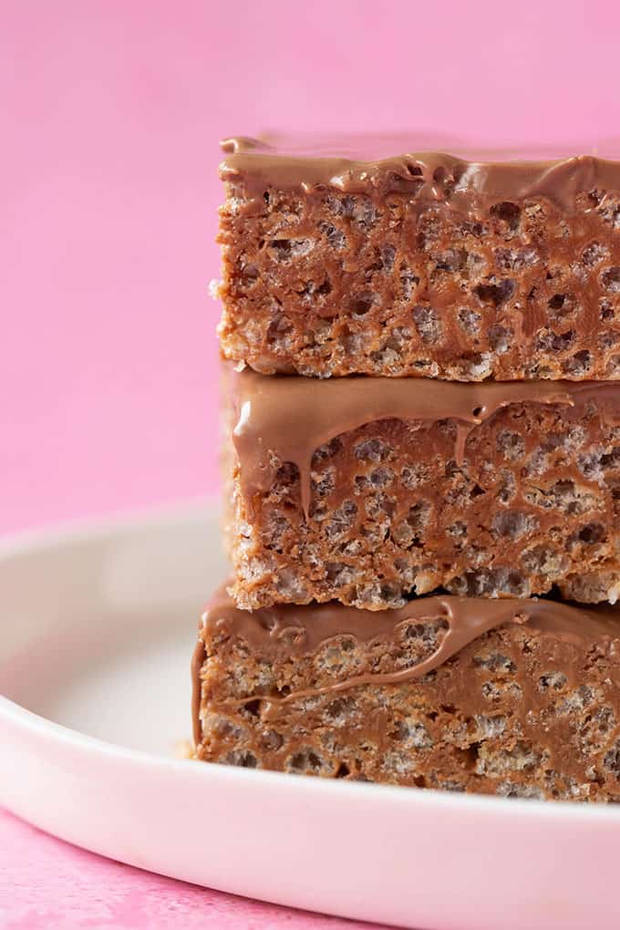 A stack of Mars Bar Slices