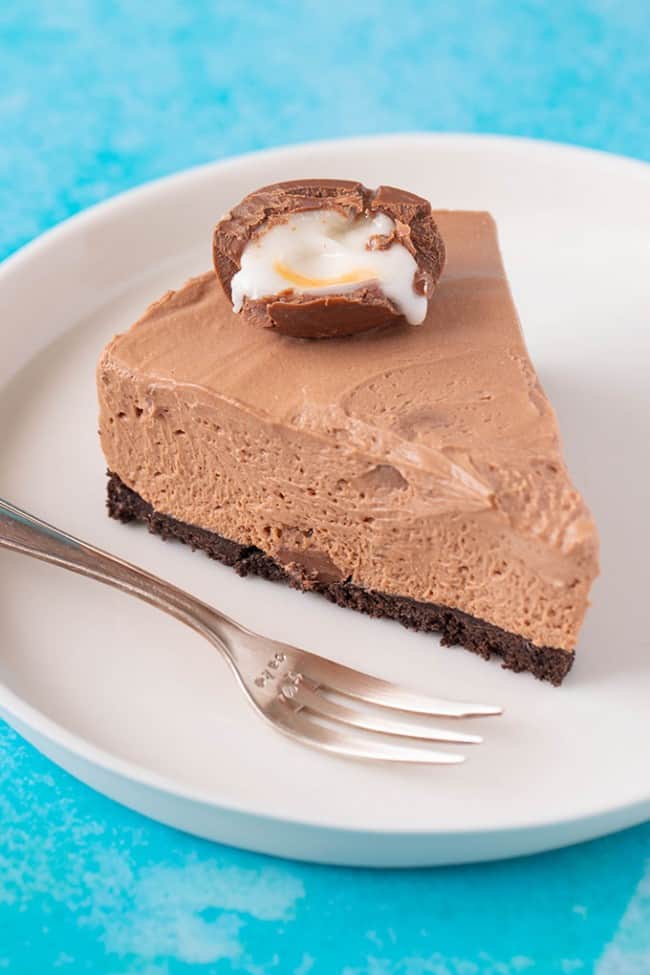 Easy Creme Egg Cheesecake No Bake Sweetest Menu