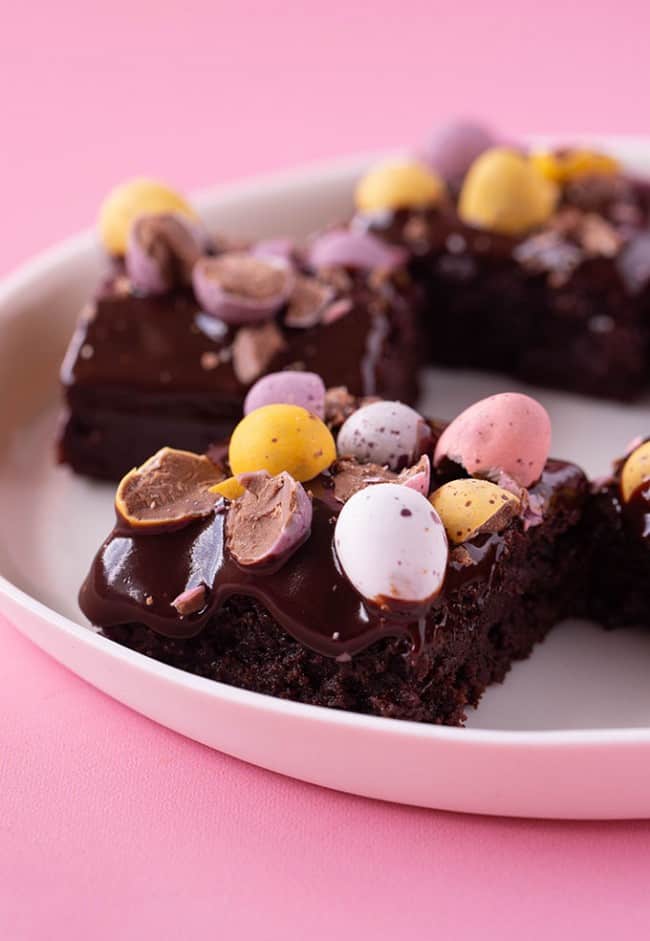Amazing Mini Egg Brownies For Easter Sweetest Menu