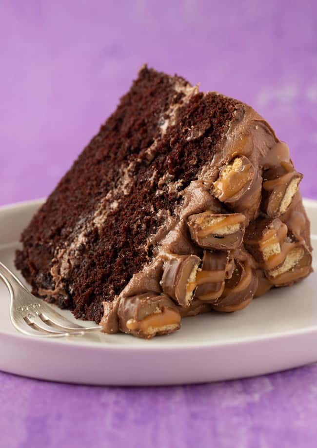 The Ultimate Twix Cake Sweetest Menu