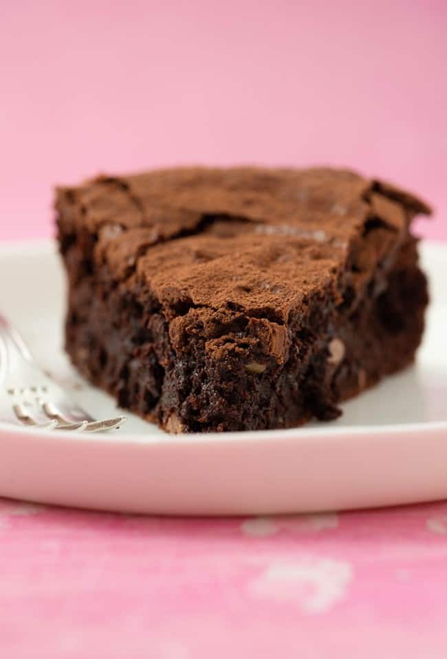 Best Ever Brownie Cake (So Fudgy) - Sweetest Menu