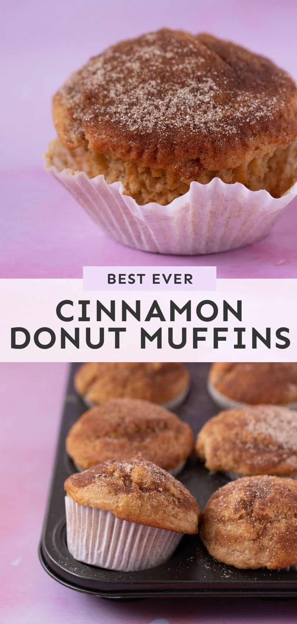 Amazing Cinnamon Donut Muffins Sweetest Menu