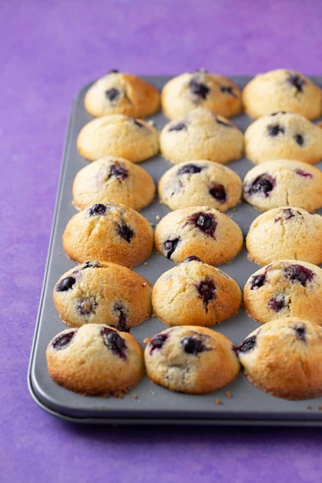 Mini Blueberry Muffins (Perfect For The Lunchbox) Sweetest Menu
