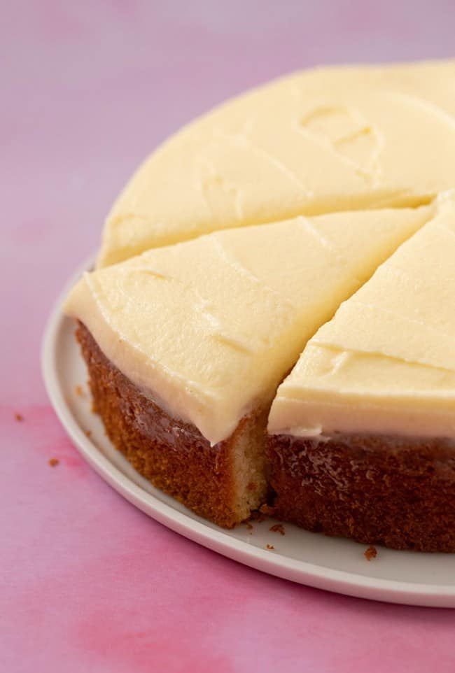 The BEST Sour Cream Cake Sweetest Menu