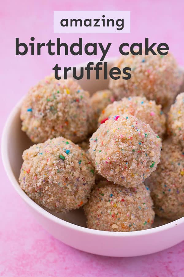 Birthday Cake Truffles (Milk Bar Inspired) Sweetest Menu