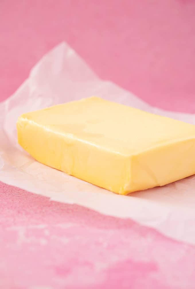 A block of butter