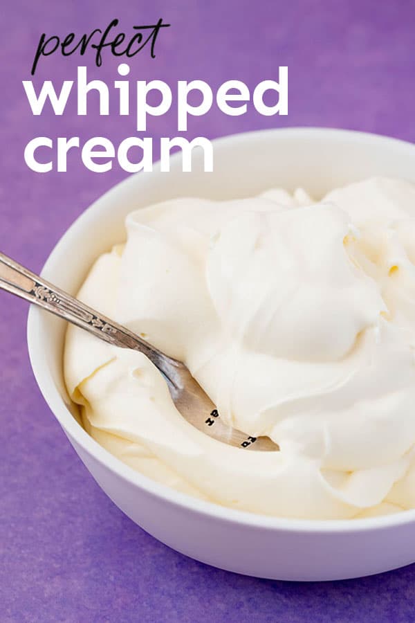 How To Make Perfect Whipped Cream (From Scratch) Sweetest Menu
