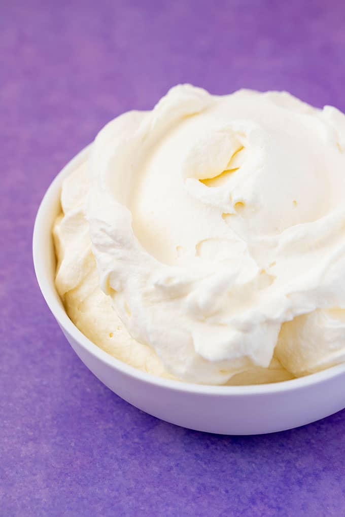 A big bowl of thick cream