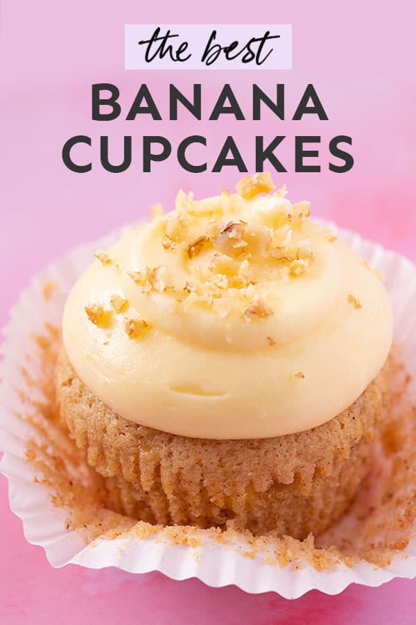 BEST EVER Banana Cupcakes Sweetest Menu
