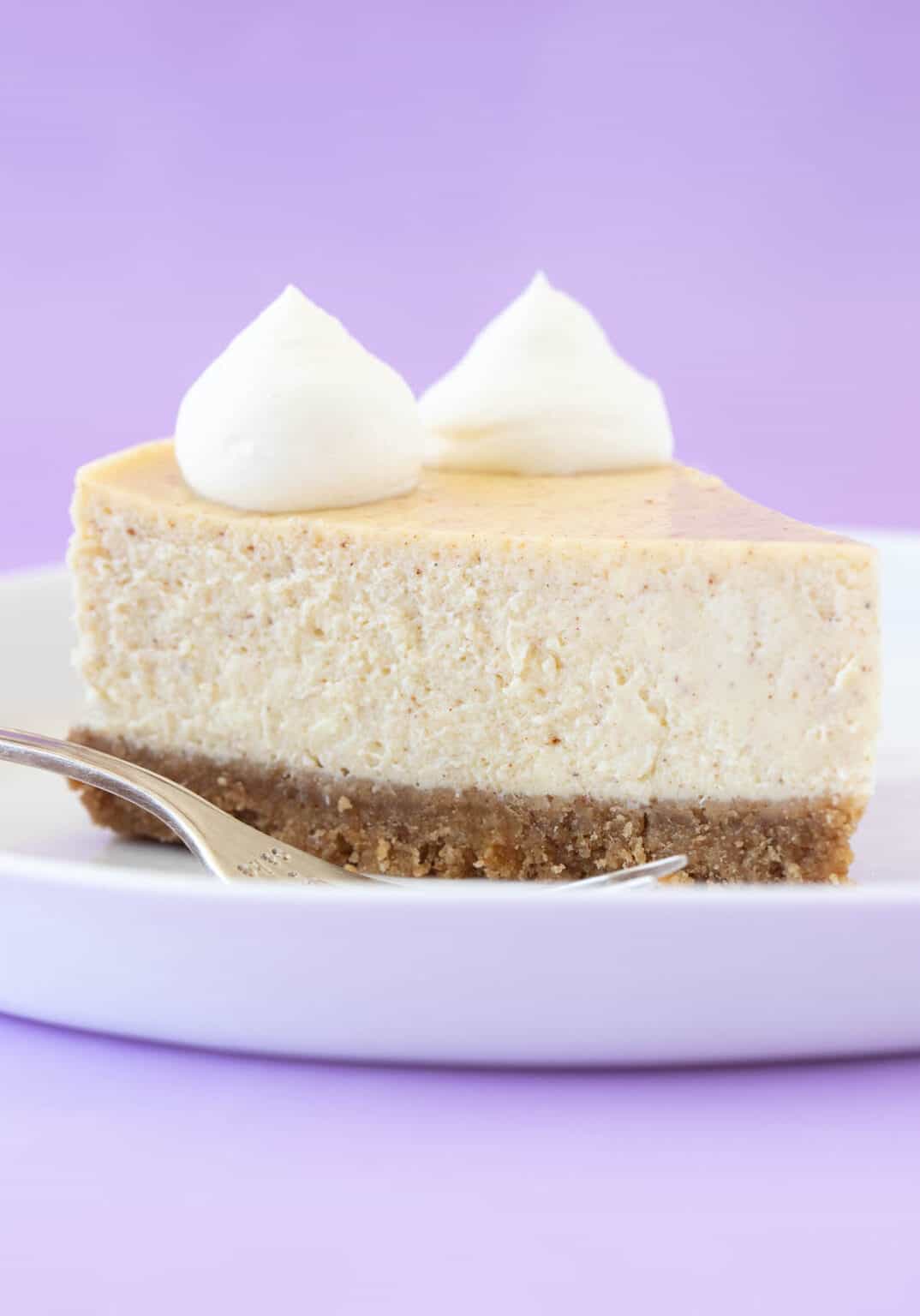 Baked Eggnog Cheesecake Sweetest Menu