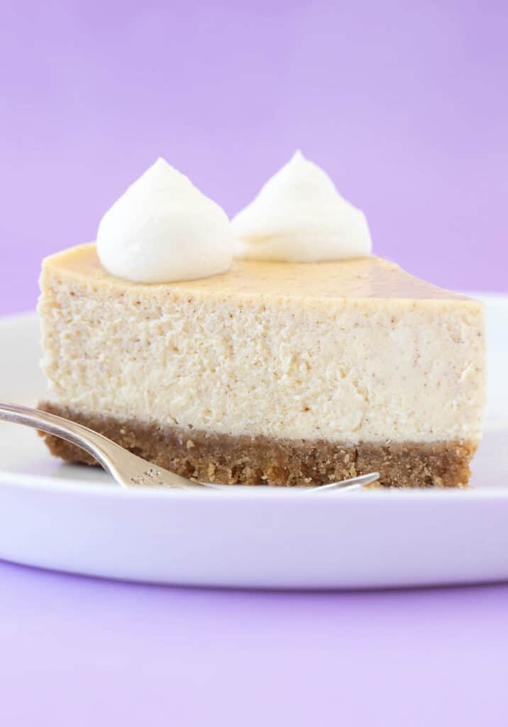 Baked Eggnog Cheesecake Sweetest Menu