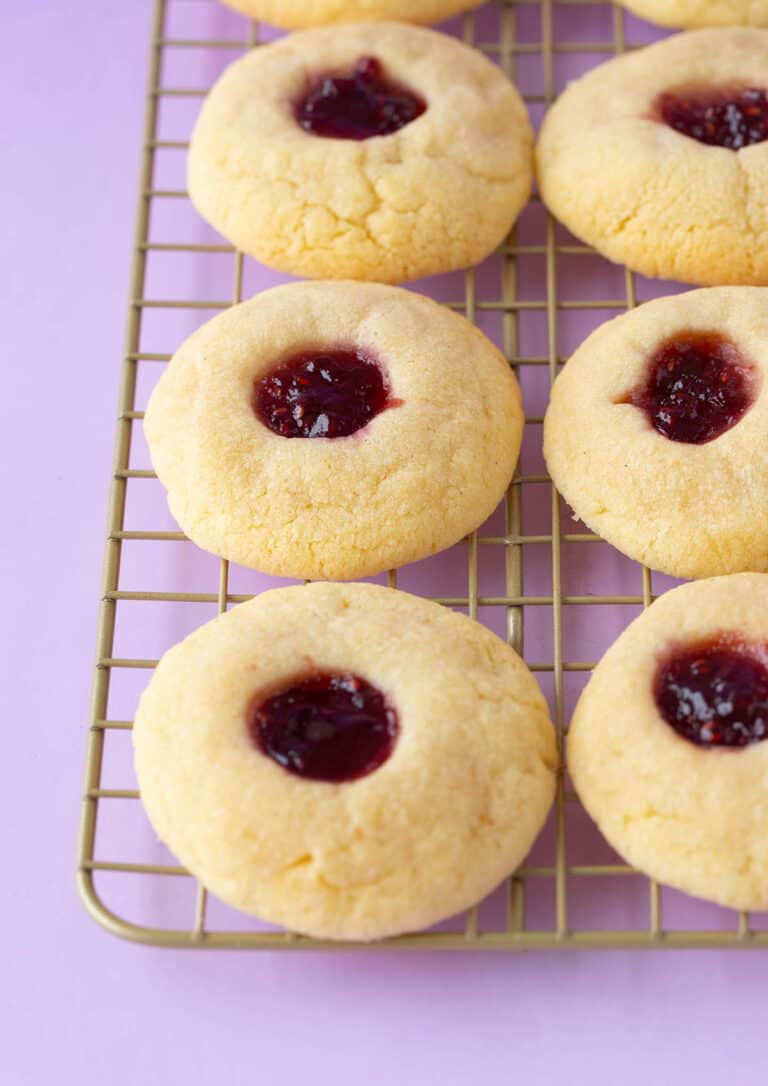Perfect Jam Drops (Thumbprint Cookies) Sweetest Menu