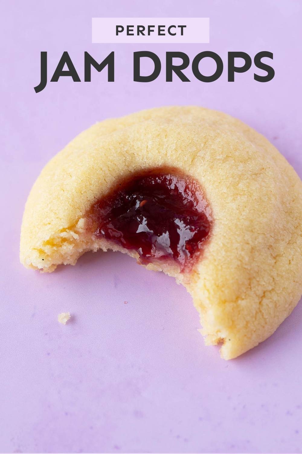 Perfect Jam Drops (Thumbprint Cookies) Sweetest Menu