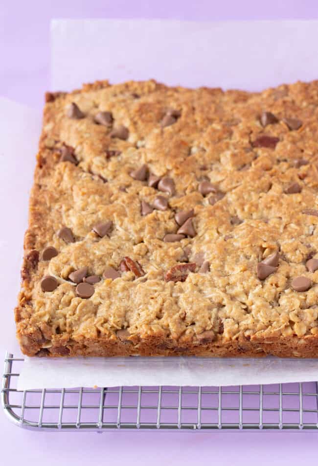 Easy Oat Slice (No Mixer) Sweetest Menu