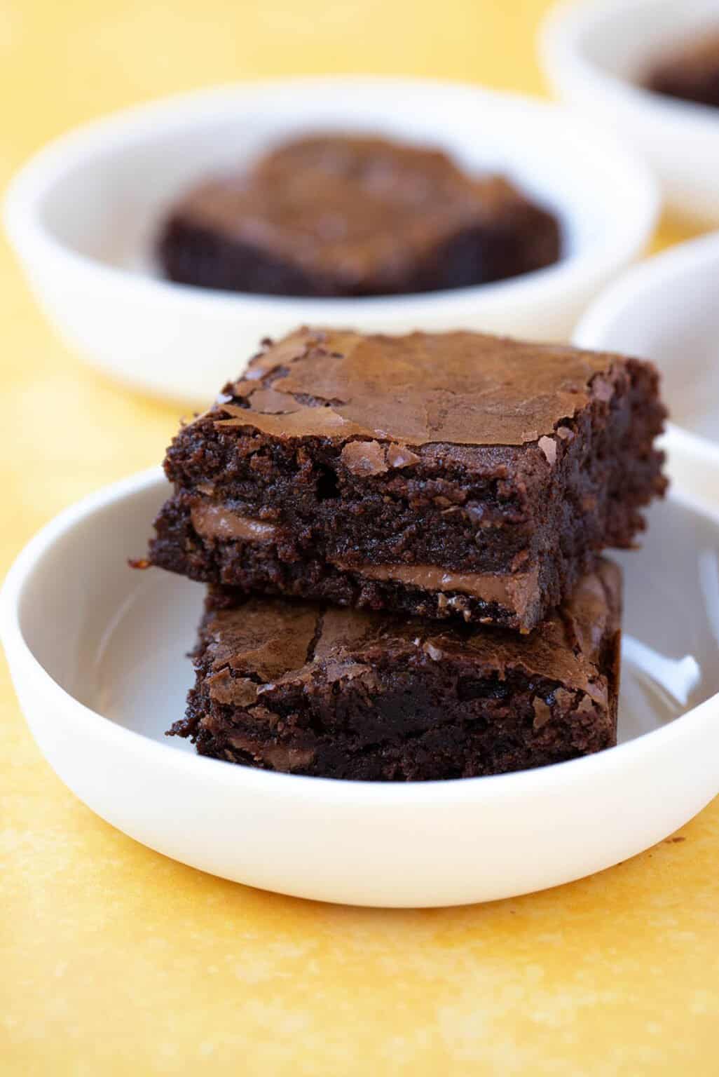 AMAZING Chocolate Orange Brownies (No Mixer) Sweetest Menu