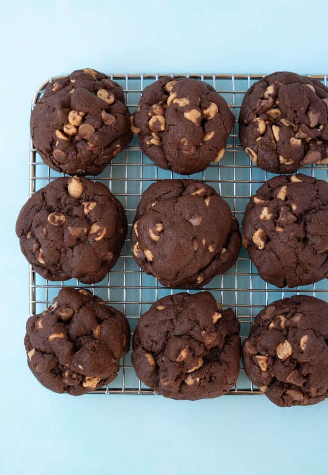 NYC Chocolate Cookies With Peanut Butter Chips Sweetest Menu