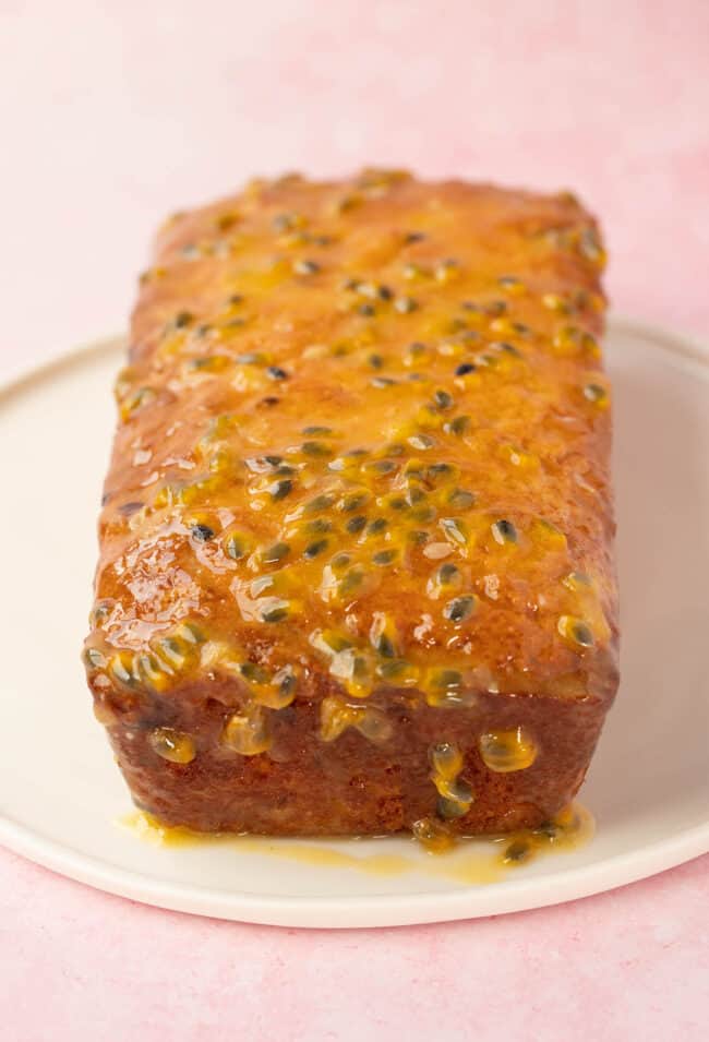 Easy Passionfruit Cake Recipe (Fresh Passionfruit)