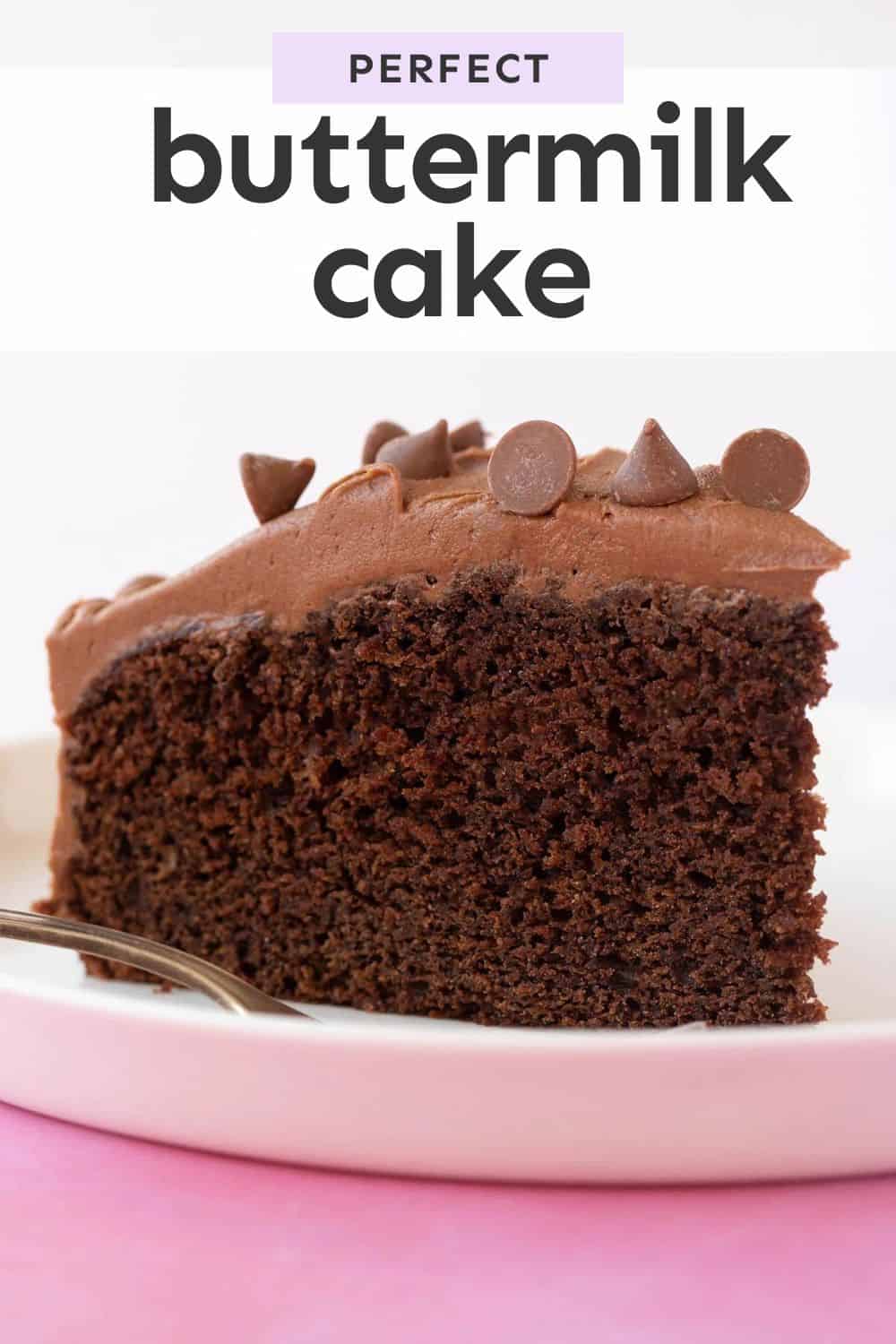 Chocolate Buttermilk Cake (Moist and Tender) Sweetest Menu