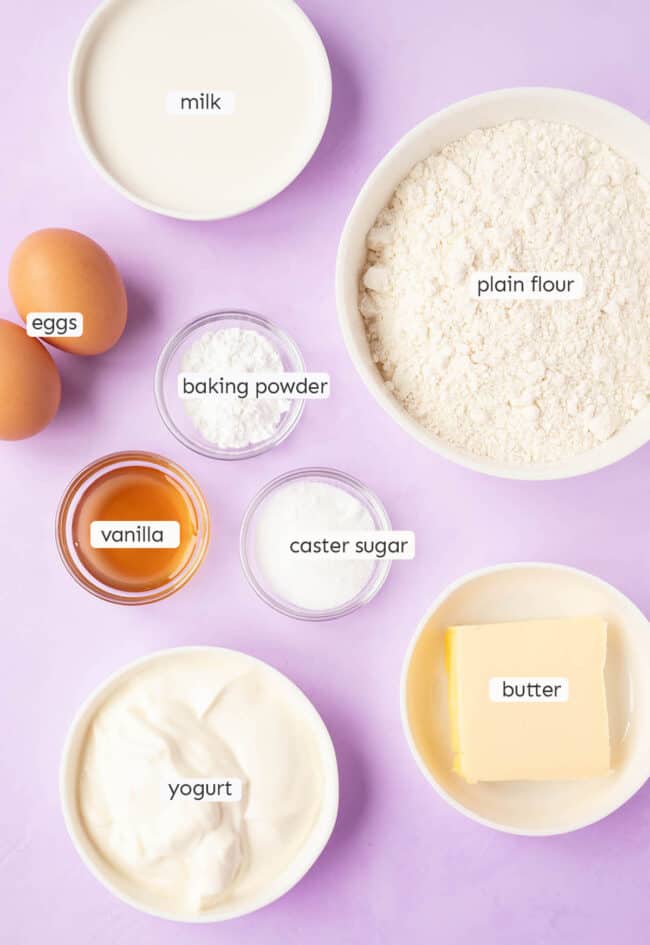 Mini Ingredients Easy Mini Pancake Recipe (Freezer Friendly, Sugar Free)