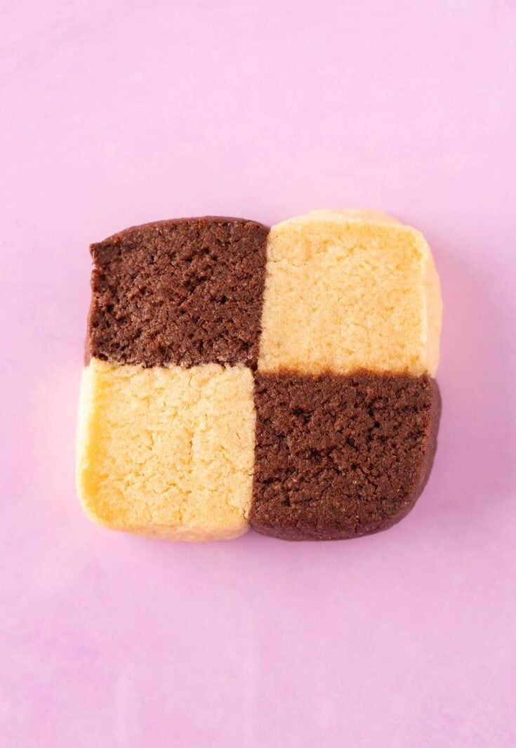 Checkerboard Cookies (Easy Recipe) Sweetest Menu