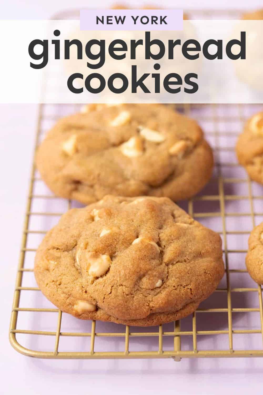 BEST Gingerbread NYC Cookies Recipe Sweetest Menu