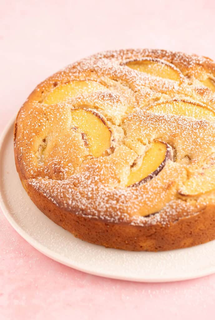 Best Fresh Peach Cake Sweetest Menu