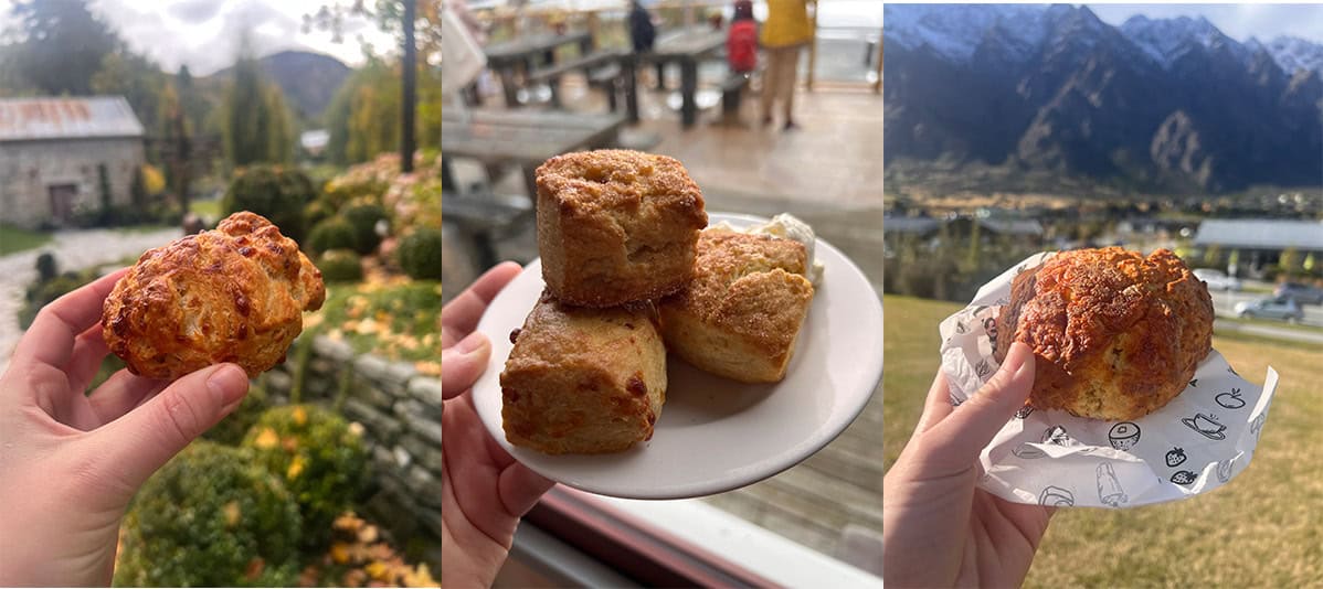Jessica Holmes's trip to NZ to try cheese scones