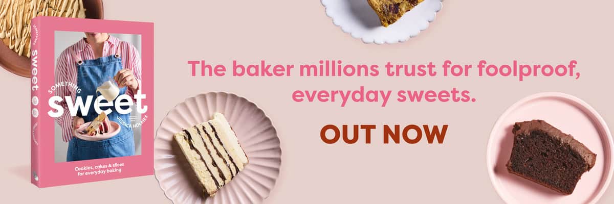 Banner for Something Sweet cookbook